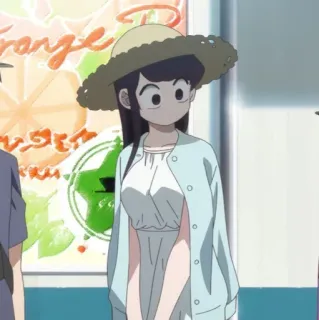 🦋 13fb1a6a Komi Shouko Komi Can't Communicate โคมิ ไม่กล้าบอกรัก, อนิเมะ, น่ารัก, ผู้หญิง, โคมิ โชโกะ telegram sticker