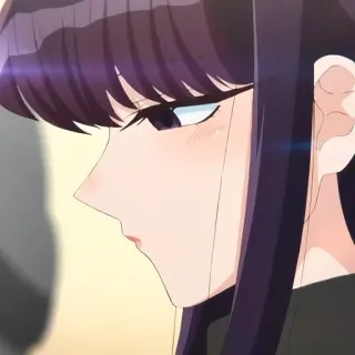 🙂 3509fbf7 Komi Shouko Komi Can't Communicate Аниме, Komi Can't Communicate, Коми Сёко, Сёко Коми, Манга telegram sticker