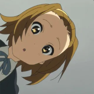 😮 c735af5b Ritsu Tainaka K-On! Anime, Manga, Chica, K-On, Ritsu Tainaka telegram sticker