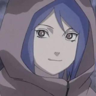 ❤️‍🔥 2a09c39f Konan Naruto anime, personaggio, konan, naruto telegram sticker