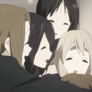 🥠 b91136fc Anime, Amigos, Grupo, Lindo, Feliz, Dibujos animados telegram sticker