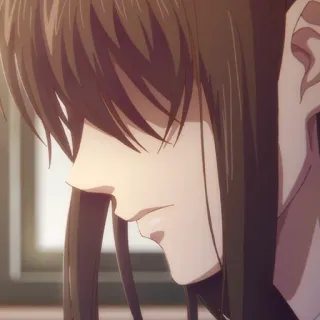 🎶 0a851652 Аниме, Человек, Портрет, Лицо whatsapp sticker