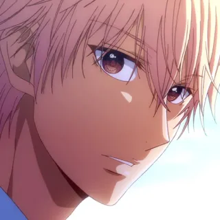 🎵 ac117420 Аниме, Парень, Портрет, Красивый, Персонаж, Иллюстрация whatsapp sticker