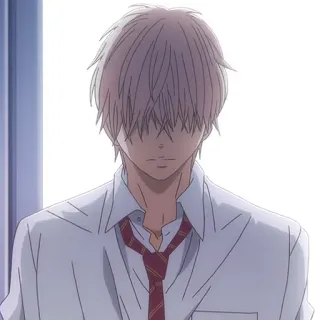 🎵 c7767662 Аниме, Школьная форма, Подросток, Мужской, Портрет whatsapp sticker