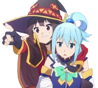 Konosuba - @Otakuzdream telegram stickers