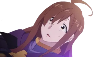 😣 356d6f6c Wiz KonoSuba Anime, Konosuba, Wiz, Weinend, Magier telegram sticker