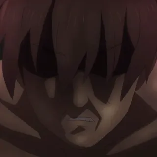 🛡 95cfa7e2 Anime, Marah, Wajah, Pria, Kesal whatsapp sticker