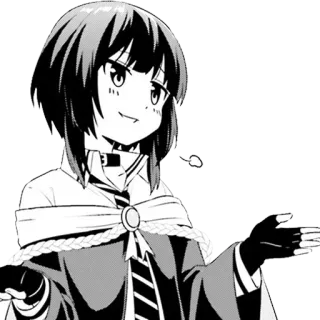 😏 5273aee6 Anime, Manga, Meisje, Personage, Kunst, Tekening telegram sticker