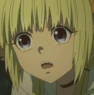 🐱 3124d426 Anime, Personaggio, Capelli biondi, Ragazza, Animato telegram sticker