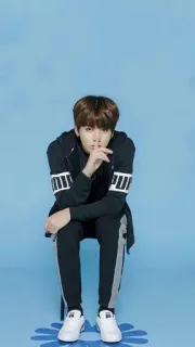 🐰 2194ae74 Jungkook K-pop, cantante, BTS, ritratto, celebrità telegram sticker