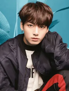 🐰 4cf33971 Jungkook kpop, bts, idol, cantante, coreano, musica, ritratto telegram sticker