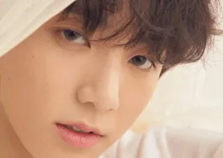 🐰 96c2f58f Jungkook Kpop, cantante, idol, celebrità, maschio, ritratto telegram sticker