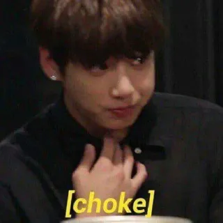 🍃 fd4f3ece choke Мем, Душить, Смешной, Выражение, Развлечение whatsapp sticker