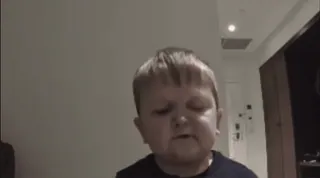 🤮 9740bb26 Hasbulla Magomedov internet meme, bekende persoon, vechter, grappig, Hasbulla whatsapp sticker