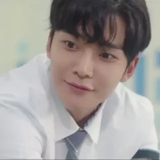 🗝 ae865ae8 ผู้ชาย, เกาหลี, นักแสดง, ยิ้ม, ภาพเหมือน, นักเรียน, เอเชีย whatsapp sticker