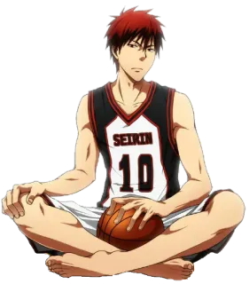 😒 02e1961e SEIRIN anime, basketball, character, seirin whatsapp sticker