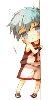 👀 b167273c Kuroko anime, basketball, Kuroko no Basket, chibi, manga whatsapp sticker