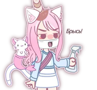 Кошка Лана G.C @fartmanss :: @fStikBot telegram stickers