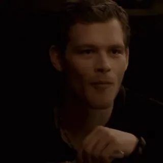 🤫 c975a1dc Klaus Mikaelson The Vampire Diaries Vampiro, Série TV, Sobrenatural, Fantasia whatsapp sticker