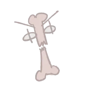 😠 99f08b8e Knochen, Gebrochen, Skelett, Cartoon, Anatomie, Verletzung whatsapp sticker