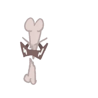 😎 f29933d3 Gewalt, Knochen, Aggression whatsapp sticker