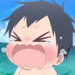 💗 7ba85d87 アニメ, 泣く, 悲しい, 感情的, 動揺, 漫画 telegram sticker