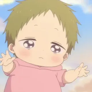 💗 fd2005b0 アニメ, 赤ちゃん, 漫画, 可愛い, 子供 telegram sticker