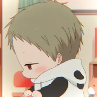 🥺 dc714bb1 动漫, 男孩, 熊猫, 卡通 telegram sticker