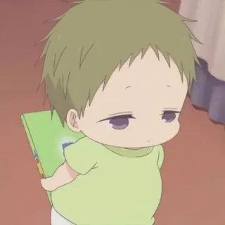 🥯 3b4eea66 Anime, Dziecko, Słodkie, Manga, Niemowlę, Ilustracja telegram sticker