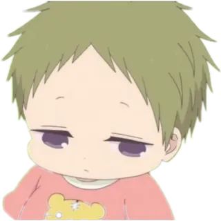 🖤 ccab467d Anime, Em bé, Dễ thương, Hoạt hình, Chibi, Buồn ngủ telegram sticker