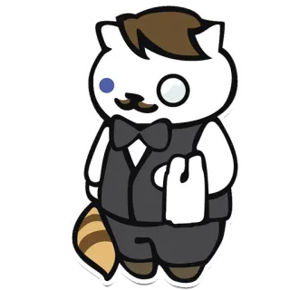 Cat @stickersb2b telegram stickers