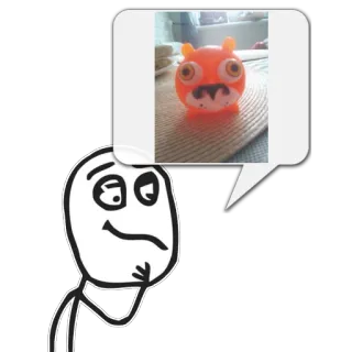 😼 147e94a7 ミーム, 考え中, 落書き, 漫画, 表情 whatsapp sticker