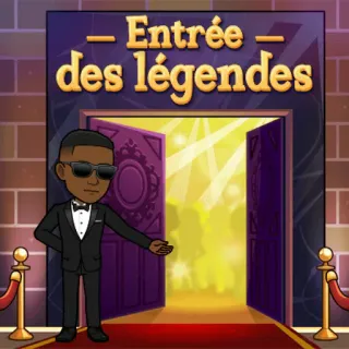 😌 66065d49 Entrée des légendes entrada, leyenda, puerta, fiesta, evento, bienvenido, bitmoji telegram sticker