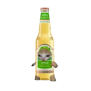 🍺 121b3094 APPLE Sparkling Cider sari apel, minuman, air minum, alkohol, sari apel bersoda whatsapp sticker