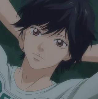 🥯 0392ab7c Anime, Masculino, Personaje, Acostado telegram sticker