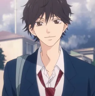 🎞 10336f38 Anime, Personaje, Uniforme escolar, Masculino, Estudiante telegram sticker