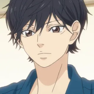 🥯 268023ea anime, dibujos animados, niño, retrato telegram sticker