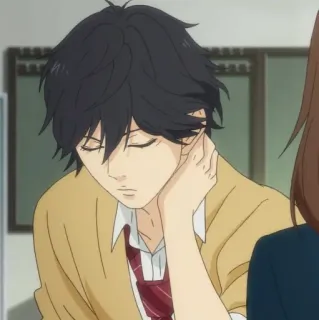 🥯 8b9547ca Anime, Personaje, Uniforme escolar, Masculino telegram sticker