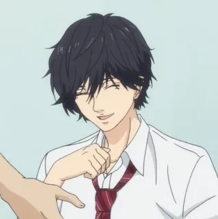 🎞 b0eb11e4 Anime, Chico, Uniforme escolar, Personaje telegram sticker