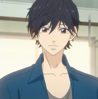 ☕ c052abc8 Anime, Masculino, Personaje, Chico, Retrato telegram sticker