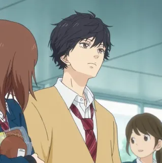 🎞 f57cdad7 Anime, Personajes, Animación Japonesa, Uniforme Escolar telegram sticker