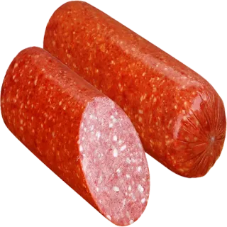 🍖 3544282e колбаса, мясо, еда, салями whatsapp sticker