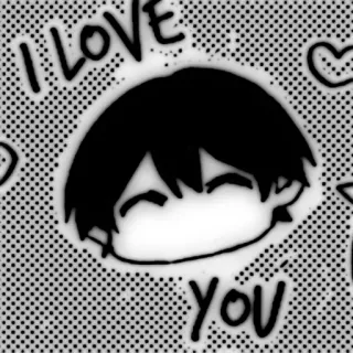 💥 8c3c3646 I LOVE YOU 愛, ハート, かわいい, 漫画, ほっこり telegram sticker