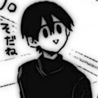 💥 b6fa9c1a そうだね アニメ, マンガ, 日本, キャラクター, 表情 telegram sticker