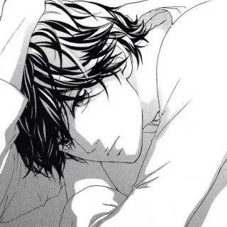 🐱 46148823 มังงะ, อนิเมะ, ผู้ชาย, ภาพเหมือน, ผู้ชาย whatsapp sticker