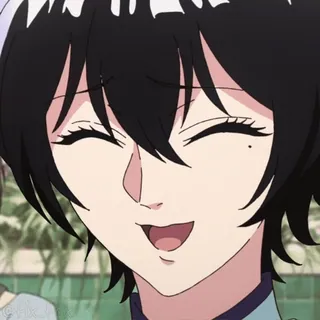 😂 f9c10506 anime, hoạt hình, cười, vui vẻ, nhân vật telegram sticker