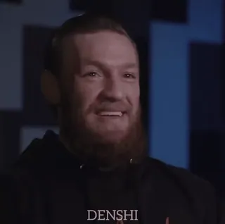 😌 09877080 Conor McGregor DENSHI fighter, mma, ufc, athlete, man telegram sticker