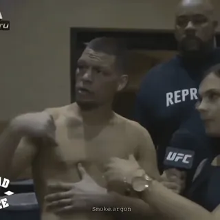 🤔 7c14fb8f Nate Diaz UFC, fighter, boxing, MMA, athlete telegram sticker