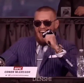 👍 b37a4144 Conor McGregor ufc, mma, conor mcgregor, fighter, sports telegram sticker