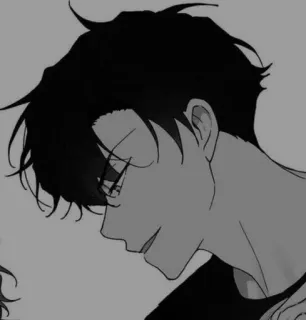 😏 c765327c 动漫, 卡通, 漫画, 肖像, 情侣 telegram sticker